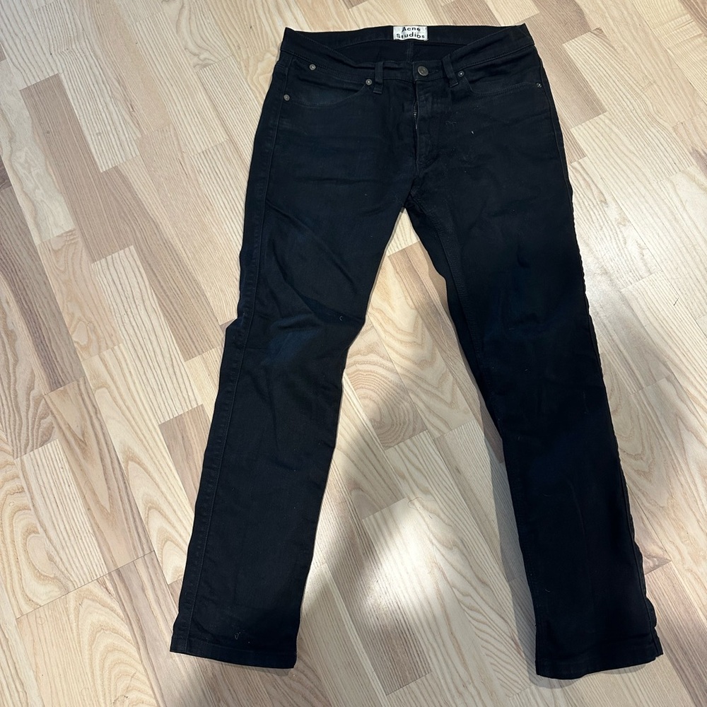 Acne Studios Black Jeans